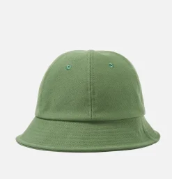 UNIVERSAL WORKS Naval Chapeau Canvas Birch Vert< Chapeaux & Casquettes