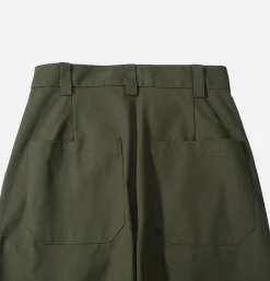 STANDARD TYPES Naval Trouser Green< Pantalons
