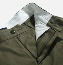 STANDARD TYPES Naval Trouser Green< Pantalons