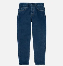 CARHARTT WIP Newel Jean Blue Stone Washed< Jeans