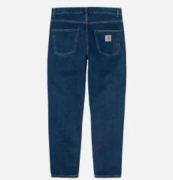 CARHARTT WIP Newel Jean Blue Stone Washed< Jeans