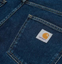 CARHARTT WIP Newel Jean Blue Stone Washed< Jeans