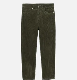 CARHARTT WIP Newel Pant Corduroy Office Green< Pantalons