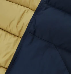 CRESCENT DOWN WORKS North by Northwest Vest Navy< Blousons & Manteaux