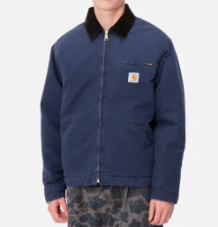 CARHARTT WIP Og Detroit Jacket Blue Aged< Vestes