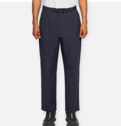 GOLDWIN One Tuck Tap Ankle Dark Navy< Pantalons