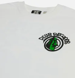 DEUS Outerworld Tee Vintage White< T-shirts