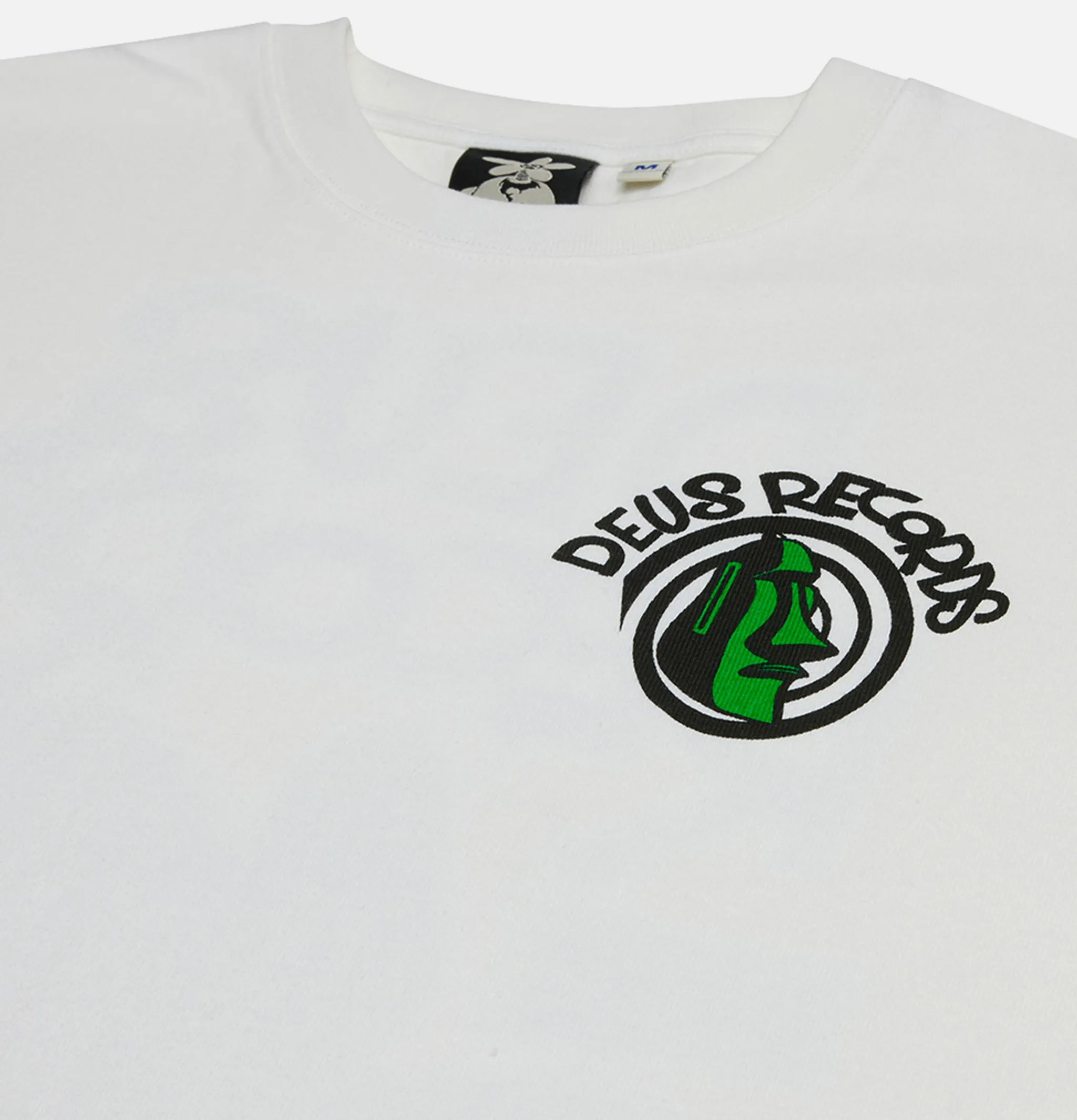 DEUS Outerworld Tee Vintage White< T-shirts