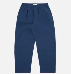 UNIVERSAL WORKS Oxford Ii Pant Summer Navy Canvas< Pantalons