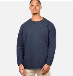 GOOD ON 9oz Ls Crew Sweat Navy< Sweats & Polaires