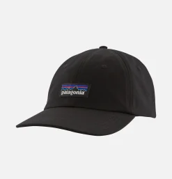 PATAGONIA ACCESSORIES P6 Label Trad Cap Black< Chapeaux & Casquettes