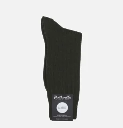 PANTHERELLA Packington Merino Green<Homme Chaussettes