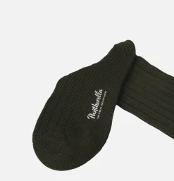 PANTHERELLA Packington Merino Green<Homme Chaussettes
