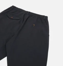 UNIVERSAL WORKS Pantalon Double Pleated Black< Chinos