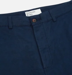 UNIVERSAL WORKS Pantalon Military Chino Nebraska Navy< Chinos