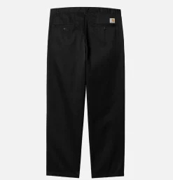 CARHARTT WIP Pantalon Salford Black Rinsed< Chinos