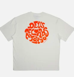 DEUS Paradigm Tee Vintage White< T-shirts