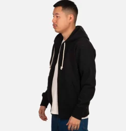 JACKMAN Parka Sweatshirt Black< Sweats & Polaires