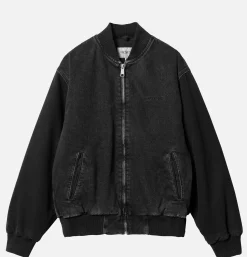 CARHARTT WIP Paxon Bomber Black< Blousons & Manteaux