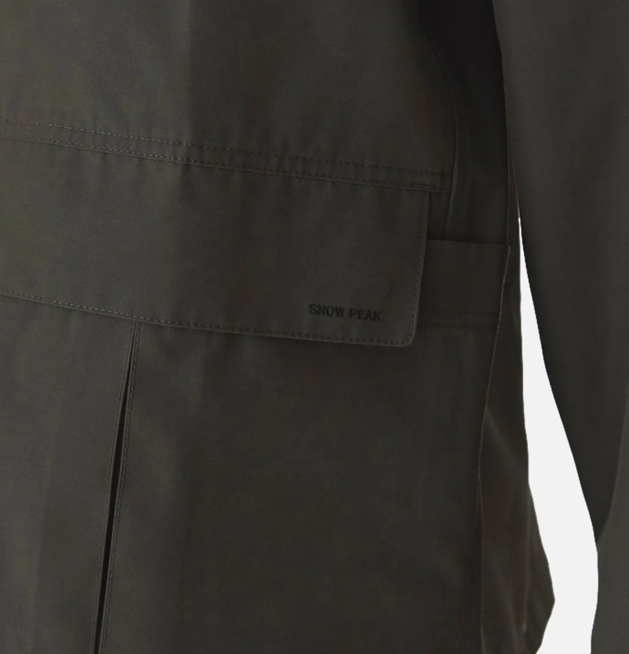 SNOW PEAK Pe/co Weather Jacket Charcoal< Vestes