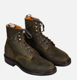 UNMARKED Plain Toe Db Hunter Waxed Olive<Homme Bottes