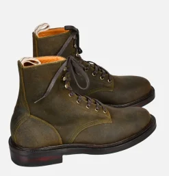 UNMARKED Plain Toe Db Hunter Waxed Olive<Homme Bottes