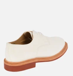 SANDERS Plain Vamp Gibson White<Homme Chaussures