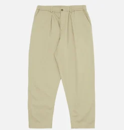 UNIVERSAL WORKS Pleated Track Pant Stone< Pantalons