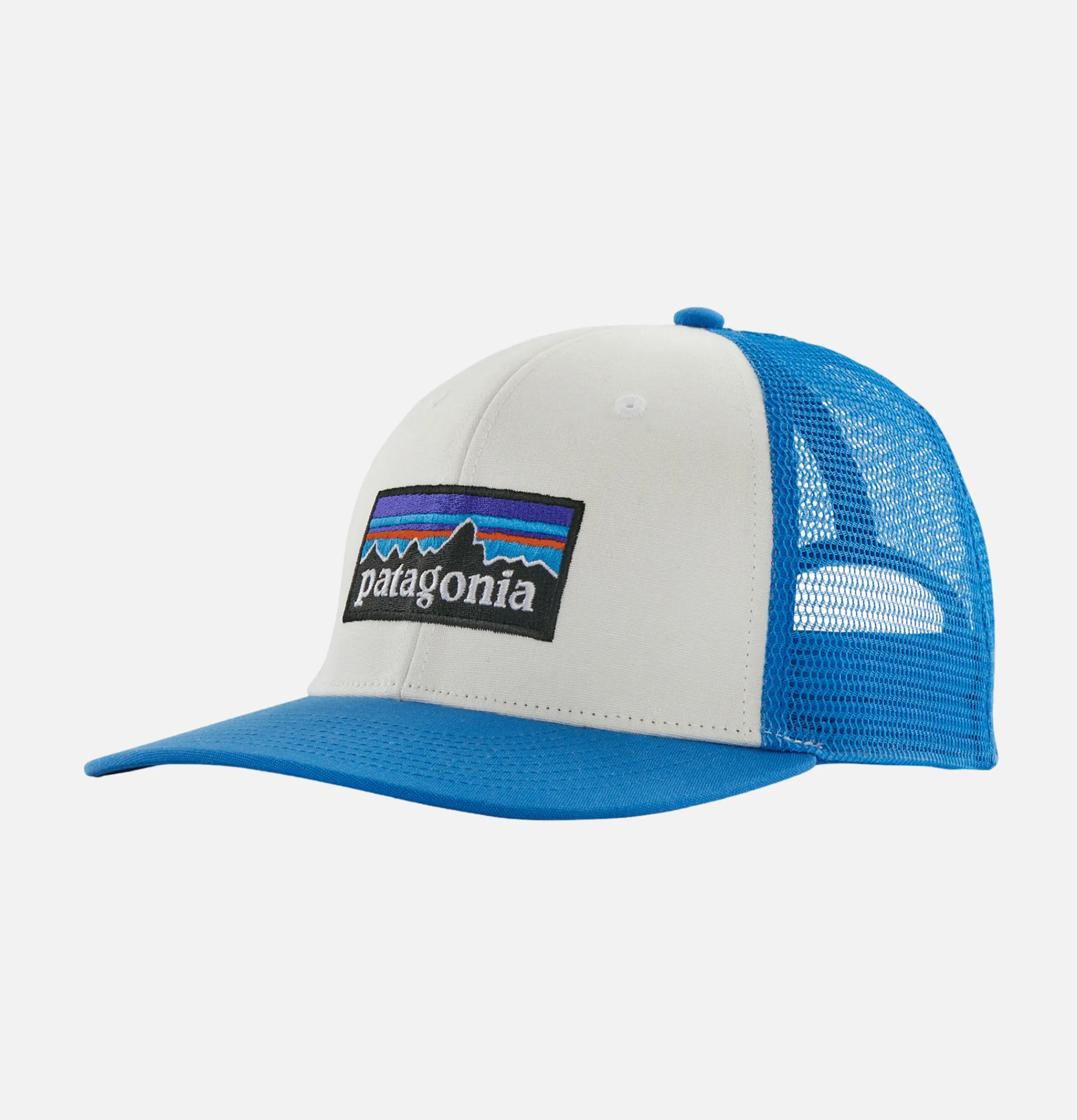 PATAGONIA ACCESSORIES P6logo Trucker Hat Vessel Blue< Chapeaux & Casquettes