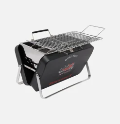EDWIN Portable Bbq Steel Black< Outdoor