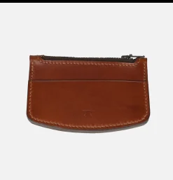DUST & RUST Porte Carte Robert Cognac< Petite Maroquinerie