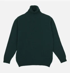 WILLIAM LOCKIE Pull Col Rond Aryan Forest Green< Pulls & Cardigans