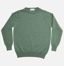 WILLIAM LOCKIE Pull Col Rond Moorland< Pulls & Cardigans