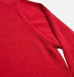 WILLIAM LOCKIE Pull Col Rond Poppy Mix< Pulls & Cardigans