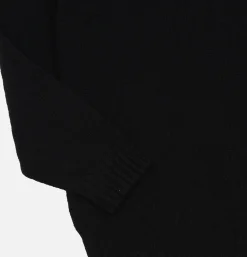 WILLIAM LOCKIE Pull Col Roulé Aryan Black< Pulls & Cardigans