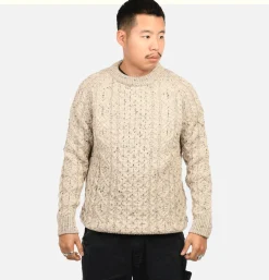 PEREGRINE Pull Hudson Aran Skiddaw< Pulls & Cardigans