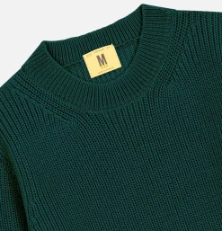 NITTO KNITWEAR Pull Vasken Forest Green< Gants • Bonnets • Echarpes|Pulls & Cardigans