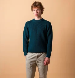 NITTO KNITWEAR Pull Vasken Forest Green< Gants • Bonnets • Echarpes|Pulls & Cardigans
