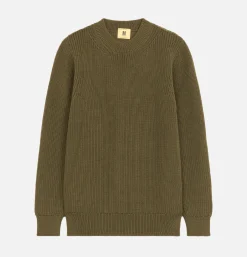 NITTO KNITWEAR Pull Vasken Kaki< Pulls & Cardigans