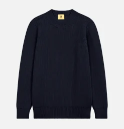 NITTO KNITWEAR Pull Vasken Navy< Pulls & Cardigans