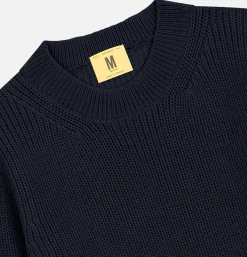 NITTO KNITWEAR Pull Vasken Navy< Pulls & Cardigans