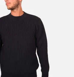 NITTO KNITWEAR Pull Vasken Navy< Pulls & Cardigans