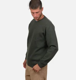 NITTO KNITWEAR Pull Youri Laine Khaki< Pulls & Cardigans