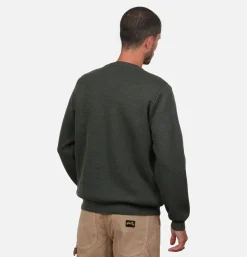 NITTO KNITWEAR Pull Youri Laine Khaki< Pulls & Cardigans