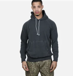 GOOD ON Pullover Hooded Sweat Black< Sweats & Polaires