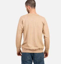 GOOD ON Raglan Crew Sweat Latte< Sweats & Polaires