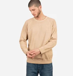 GOOD ON Raglan Crew Sweat Latte< Sweats & Polaires