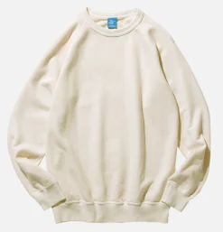GOOD ON Raglan Crew Sweat Natural< Sweats & Polaires