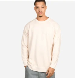 GOOD ON Raglan Crew Sweat Natural< Sweats & Polaires