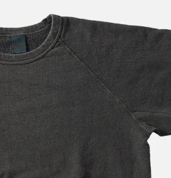 GOOD ON Raglan Crew Sweat P-black< Sweats & Polaires